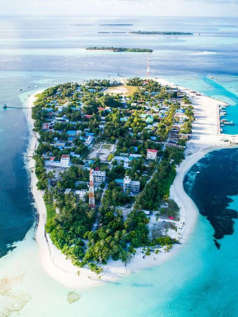 Dhangethi Island  Dhangethi is a Southern Local island Located in Alif Dhaal Atoll of Maldives. Total Population of Dhangethi is 1200 People, but only less than 500 people live in the island.   #Dhangethi_Island #Maldives #Dhangethi #island Boutique Inn, Male City, Maldives Hotel, Maldives Beach, Maldives Travel, Train Stations, Budget Hotel, Boat Building, Luxury Resort