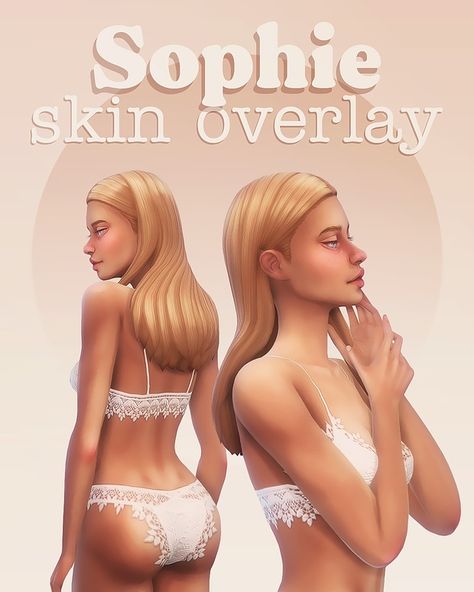 Sophie skin overlay & body blush 🍑 | Miiko on Patreon Body Blush Sims 4 Cc, Body Blush, Skin Overlay, Los Sims 4 Mods, Back Dimples, Sims 4 Cas Mods, The Sims 4 Skin, Sims 4 Mm Cc, Sims 4 Game Mods