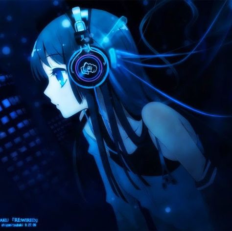 Absolutely Luv NightCore Music!! 😍😍😍😍 Kawaii, Anime Boy With Headphones, Wallpaper Musik, Sf Wallpaper, Anime Wallpaper 1920x1080, A State Of Trance, Black Hair Blue Eyes, Girl With Headphones, Boy Music