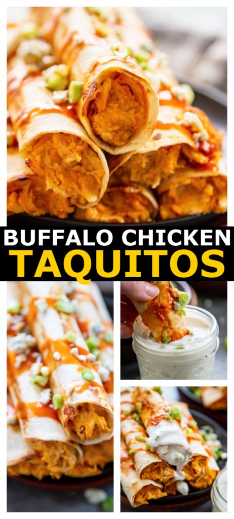 Baked Buffalo Chicken Taquitos, Buffalo Chicken Dip Taquitos, Buffalo Chicken Taquitos Recipe, High Protein Buffalo Chicken Taquitos, Buffalo Chicken Flautas, Buffalo Chicken Taquitos, Taquitos Recipe, Healthy Buffalo Chicken, Chicken Taquitos