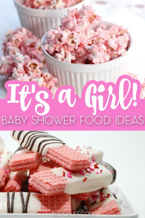 Essen, Pink Baby Shower Food, Baby Shower Recipes, Baby Shower Food Easy, Cheap Baby Shower Ideas, Diy Baby Shower Ideas, Recipes For Baby, Baby Shower Appetizers, Baby Shower Finger Foods