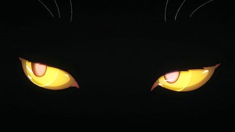 Feline Eyes Gif Creepy Gif, Creepy Backgrounds, Gif Background, Black Cat Anime, Animated Banners, Icon Gif, Halloween Gif, Cute Headers, Banner Gif