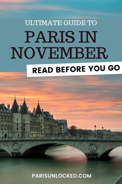 Many people wouldn't even consider a #November trip to #Paris, but in our opinion, this can be a great time of year to visit the #French capital-- with cozy and authentic possibilities for #falltravel. See more on what to see and do in Paris this November, or next. #autumntravel #autumninParis #novemberinparis #france #traveltips #traveltheworld #seasonsinparis #falltraveltips Paris In November, Visiting Paris, Tourist Office, Trip To Paris, Paris Images, Visit Paris, Visit Europe, Loire Valley, Dream Travel Destinations