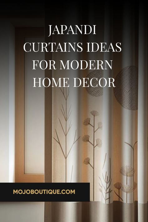 Explore our curated Japandi curtains ideas to blend Scandinavian functionality with Japanese minimalism in your modern home decor. Transform your space today! Japandi Curtain Ideas, Curtain Japandi, Japandi Curtains, Scandinavian Curtains, Japanese Curtains, Japandi Interior Design, Curtains Ideas, Japandi Design, Japanese Minimalism