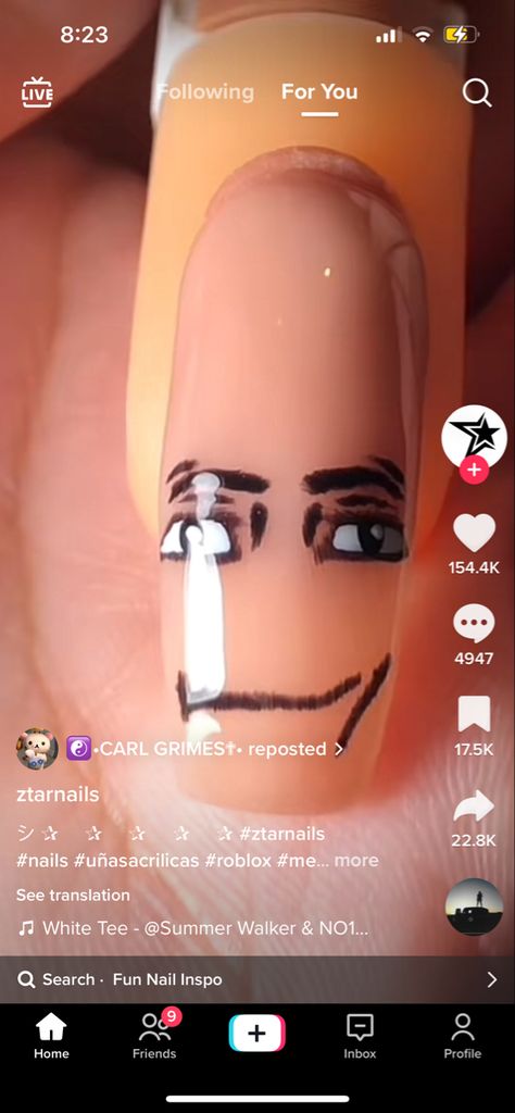 Bad Nails Epic Fail, Worst Nails Ever, Ugly Nails Fail, Roblox Nails, Funny Nails Ideas, Goofy Nails, Weird Nail Ideas, Funny Nail Art, Nail Fails