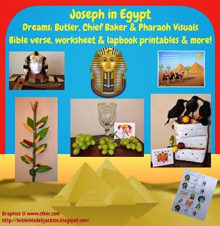 Bible Fun For Kids: Joseph Joseph And Pharaoh, Joseph In Prison, Joseph Bible Crafts, Joseph Activities, Egypt Vbs, Joseph In Egypt, Kids Sunday School Lessons, Sabbath School, Bible Story Crafts