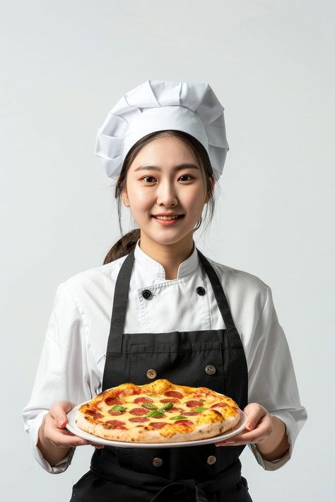 Female Chefs Aesthetic, Chef Woman, Cool Chef Pictures, Female Chef Photography, Cook Pictures, Bakery Packaging Design, Bussines Women Lifestyle, Pizza Chef, Female Chef