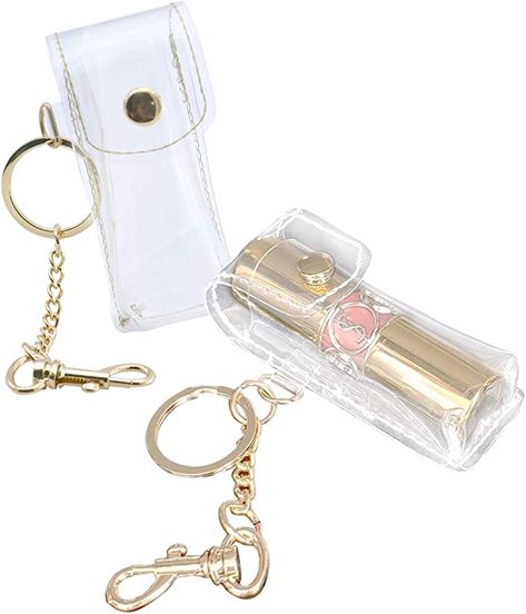 Quick Keto Dinner, Lipstick Keychain, Clear Lipstick, Chains Aesthetic, Gifts For Female Friends, Keychain Holder, Lip Balm Holder, Lip Smackers, Lipstick Brands