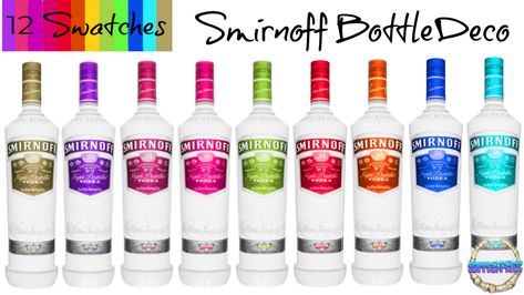 Smirnoff Bottle Deco {TS4} | Patreon Sims 4 Cc Alcohol, Smirnoff Bottle, Ts4 Patreon, Cc Patreon, Cc Folder, Sims 4 Cc, The Sims 4, The Sims, Sims 4