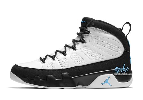 Air Jordan 9 “University Blue” Releasing in December Jordan Golf, Air Jordan 9 Retro, Air Jordan Retro 9, Urban Street Fashion, Jordans Retro, Retro 9, Disco Fashion, Jordan 9 Retro, Basket Style