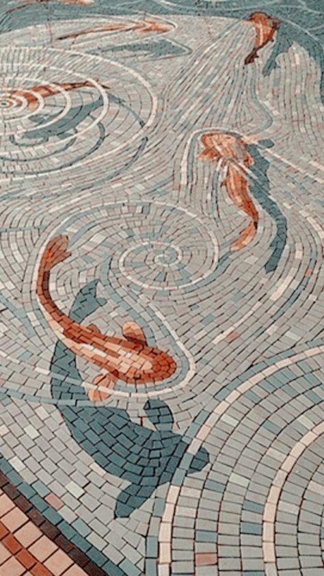 Ocean Mosaic, Deco Nature, Tanah Liat, Mosaic Design, Arte Inspo, Cool Ideas, Dream House Decor, Dream Home Design, Mosaic Art