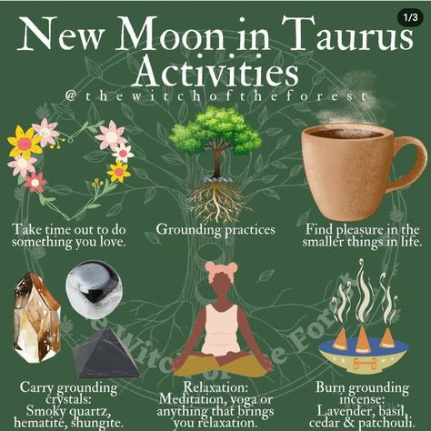 Taurus New Moon Ritual, Enchantress Aesthetic, Diy Grimoire, Taurus New Moon, New Moon In Taurus, Moon In Taurus, Personal Philosophy, New Moon Ritual, Taurus Season