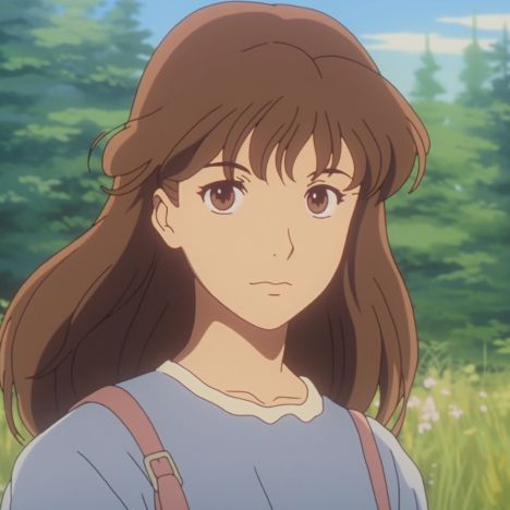 Aesthetic Anime Pfp Studio Ghibli, Anime Character With Brown Hair, Ghibli Anime, Ghibli Girl, Ghibli Profile Picture, Anime With Brown Hair, Brown Hair Icons Anime, Brown Hair Pfp Anime, Brown Profile