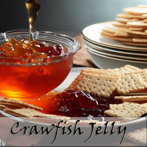 Spicy Crawfish Jelly Recipe: A Unique and Flavorful Delight Pepper Jelly Recipe, Jambalaya Pasta, Pasta Toppings, Sausage Appetizers, Canning Jam Recipes, Pepper Jelly Recipes, Jelly Recipe, Pepper Jelly, Jam And Jelly