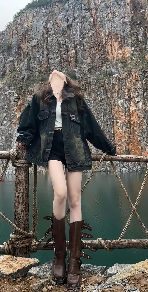 Chinese Aesthetic Outfit, Korean Party Outfit Night Club, Acubi Club, Chinese Douyin, Korean Fashion Grunge, Y2k Acubi, Winter Outfits Korean, Simple Streetwear, Acubi Fashion