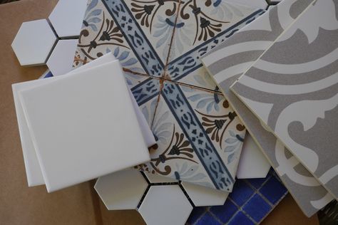 So, you’ve fallen in love with tile during your recent home improvements and want to do more? We’ve collected our favorite tile project ideas to provide you with some creative options for using leftover tile — with as little as one tile on hand. Upcycling, What To Do With Tile Leftovers, Projects With Tiles Scraps, Using Leftover Tiles Diy Projects, Floor Tile Crafts Leftover, Tile Scraps Ideas, Leftover Tile Ideas Diy, Tile Upcycle, Upcycle Tiles