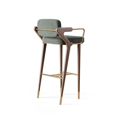 Mariana, Bar Chairs Design, Martin French, Luxury Bar Stools, Bar Counter Design, Cool Bar Stools, Designer Bar Stools, Furniture Design Chair, Luxury Bar