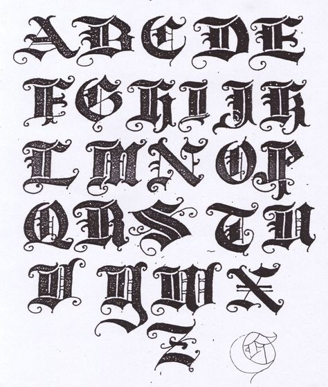 All that I like: OLD ENGLISH TEXT LETTERS Old English Font Tattoo, Tattoo Writing Fonts, Old School Fonts, Calligraphy Tattoo Fonts, Tattoo Font Styles, Old English Alphabet, Tattoo Lettering Alphabet, Tattoo Fonts Alphabet, Old English Letters