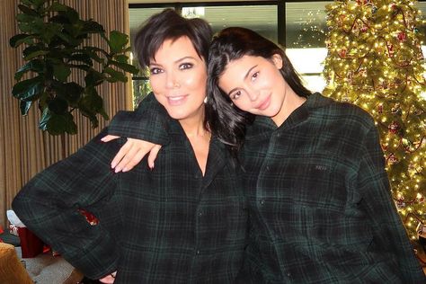 Kylie Christmas, Kardashian Christmas, Kily Jenner, Looks Kylie Jenner, Kylie Baby, Robert Kardashian, Kylie J, Jenner Family, Jenner Sisters