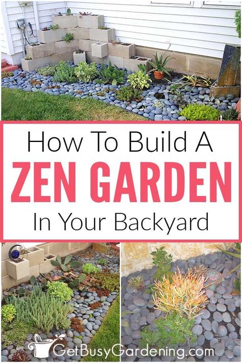 Small Japanese Garden Ideas, Diy Zen Garden, Outdoor Zen Garden, Zen Garden Backyard, Easy Small Garden Ideas, Japanese Garden Backyard, Small Zen Garden, Japanese Rock Garden, Small Japanese Garden