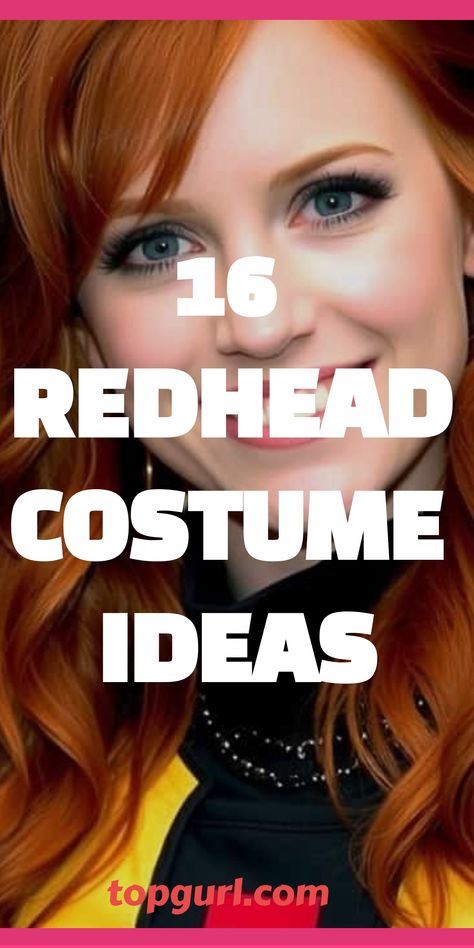 Redhead Costume Ideas Costume For Redheads, Redhead Costume Ideas, Iconic Redheads, Iconic Costume Ideas, Costumes For Redheads, Redhead Costume, Redhead Characters, Best Winter Outfits, Aesthetic Outfit Ideas