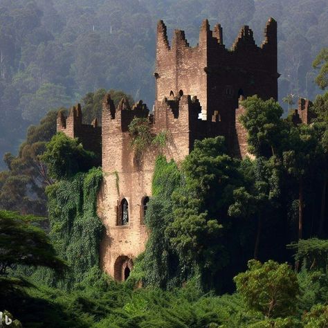 Gondar Fasil castle History Of Ethiopia, Limassol, Vernacular Architecture, African Decor, South African, Ethiopia, Palace, Castle, History