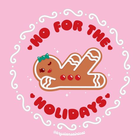 Krystan Saint Cat on Instagram: “This one goes out to the drunk woman who sl*tshamed me for my ho merch at an event last weekend lmao. I am now inspired to make more ho…” Funny Christmas Cookies, Xmas Stickers, Widgets Iphone, Easy Christmas Drawings, Xmas Drawing, Christmas Tips, Month Meaning, Drunk Woman, Black Phillip