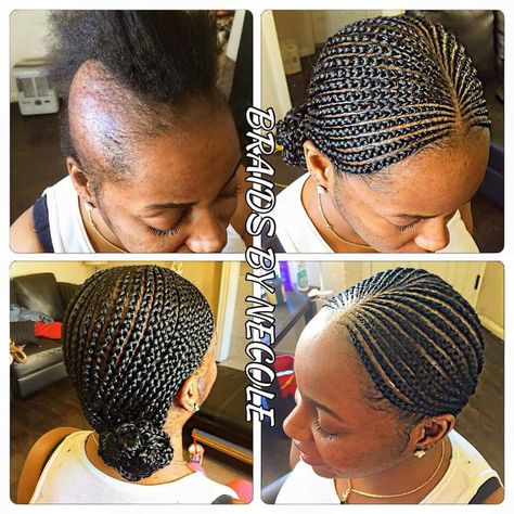 Great work! Protective Braids, Alopecia Hairstyles, Buzzed Hair, Top Braid, Hair Transition, Protective Hairstyles For Natural Hair, Bob Braids, Braided Styles, Girl Braids