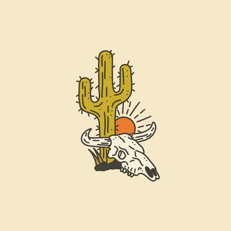 Art Drawings, Cactus, Dessert, Paper Crafts, Tacos, Tshirt Graphics, Western Artwork, Drawing Ideas, Screen