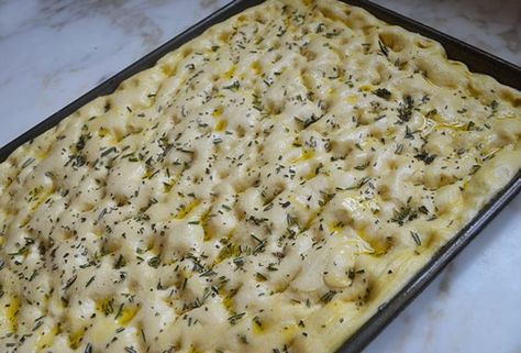 Italian Flat Bread, Foccacia Bread, Once Upon A Chef, Rosemary Focaccia, Focaccia Bread Recipe, Yeast Dough, Focaccia Recipe, Focaccia Bread, Flat Bread