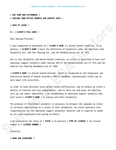 ESA Letter Template for Healthcare Professionals Esa Dog, Esa Letter, Patient Advocate, Emotional Support Animal, Health Professional, Health Challenges, Regulatory Compliance, Letter Template, Health Challenge