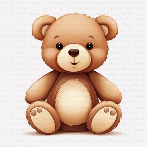 Teddy Bear Clipart Free, Cartoon Teddy Bear, Teddy Bear Print, Cute Teddy Bear Drawing, Teddy Bear Cartoon, Teddy Bear Clipart, Bear Clipart, Bear Pictures, Junk Journals