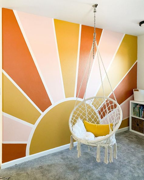 Accent Wall Bedroom Paint, Preschool Room, Wall Murals Diy, Church Nursery, Diy Wall Painting, Room Wall Painting, Bedroom Wall Designs, Mural Ideas, Sign Painting