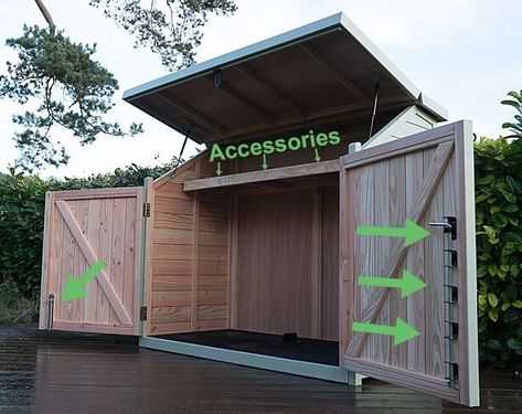 Best Bike Storage Shed Review | Compare Outdoor Bike Storage Bike Shed Plans, Outdoor Bike Storage Ideas, Outside Bike Storage, Outdoor Bicycle Storage, Bike Storage Shed, Bicycle Storage Shed, Outdoor Bike Storage, Sports Storage, Wood Bike