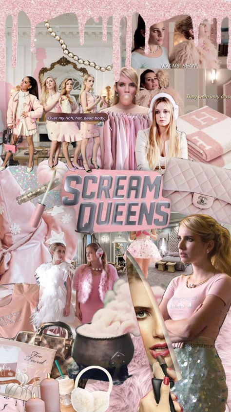 Scream Queens #pinkhalloween #screamqueens #2015 #2016 #tumblr Tumblr, Chanel Scream Queens, 2016 Tumblr, Scream Queens Fashion, Chanel Oberlin, Trio Halloween Costumes, Foto Glamour, Queen Aesthetic, Queen Outfit