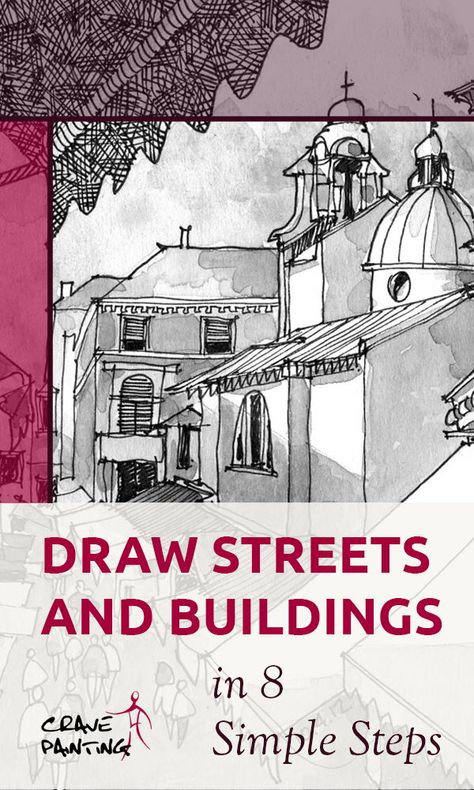 Drawing Characters In Perspective, Urban Sketching House, Perspective Drawing Exercises, Urban Sketching Reference Photos Easy, Perspective Drawing Lessons Step By Step, Simple Perspective Drawing, Urban Sketching Beginner Easy, Perspective Exercises, Urban Sketching Reference Photos