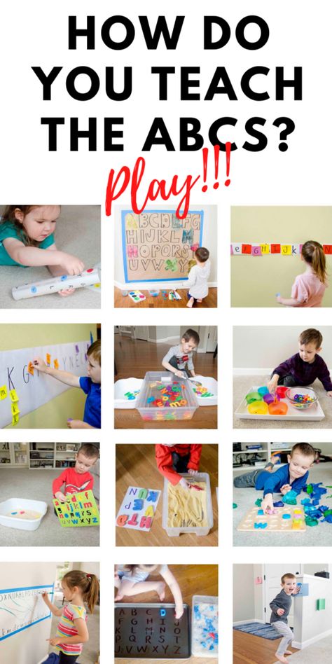 Montessori Abc Activities, Preschool Alphabet Activities At Home, Alphabet Knowledge Activities Preschool, Learn Abc Activities, Alphabet Activities For Toddlers, Dayhome Activities, Prek Phonics, Letters Preschool, Free Alphabet Printables