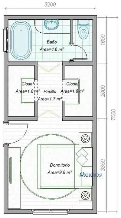 Ensuite And Walk In Robe Layout, Small Master Suite Layout, Small Master Suite, Ensuite Layout, Master Suite Layout, Master Suite Floor Plan, Floor Plan Elevation, Bathroom Layout Plans, 2d Floor Plan