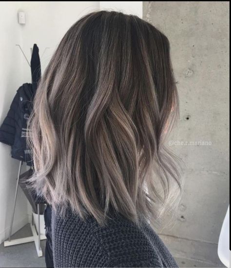 Ash Brown Hair With Highlights, Ash Brown Hair Balayage, Ash Brown Hair Color, Brown Hair Shades, Brown Hair Color Ideas, Ash Hair, Ash Hair Color, Ash Brown Hair, Hair Colour Ideas