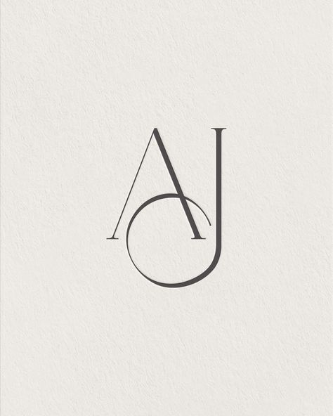 Name Initials Logo Letters, Initial Business Logo, Aj Initials Logo, J And A Logo, J A Monogram, J A Logo Design, J A Tattoo, A J Tattoo, Jl Initials