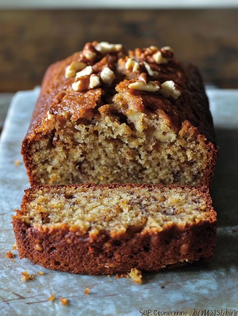 Walnut Banana Orange Bread Banana Orange Bread, Banana Bread Walnut, Orange Banana Bread, Nutty Banana Bread, Walnut Banana Bread, Classic Banana Bread, Orange Bread, Banana Walnut Bread, Mini Bananas