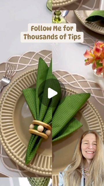 Thousands of Tips on Instagram: "Tired of those flimsy napkin rings?  Ditch the dollar store and get crafty!  We’re making rustic-chic napkin holders with natural wooden beads and rings.  Imagine a simple yet elegant design that elevates your table setting with a touch of farmhouse charm. ✨  The beauty is in the customization!  Stain your beads for a darker look, or leave them natural for a light and airy vibe.  You can even add a pop of color with a twine tassel.  This project to impress your guests with these DIY napkin holders!  #DIYNapkinHolders #WoodenBeadLove #FarmhouseTablescape #UpgradeYourDinnerParty #RusticElegance #NapkinRingReimagined #HandmadeHomeDecor #EasyDIYProject #SomethingUnique #WoodenBeadCrafts #NapkinArt #TabletopVibes #ThriftyAndChic #BudgetFriendlyDecor #ShowOffYour Diy Flower Napkin Rings, Napkin Rings Diy Ideas Christmas, Dollar Tree Napkin Rings, Napkin Rings Diy Ideas, Diy Napkin Rings Wedding, Homemade Napkin Rings, Diy Napkin Holder, Diy Napkin Rings, Farmhouse Napkin Holders