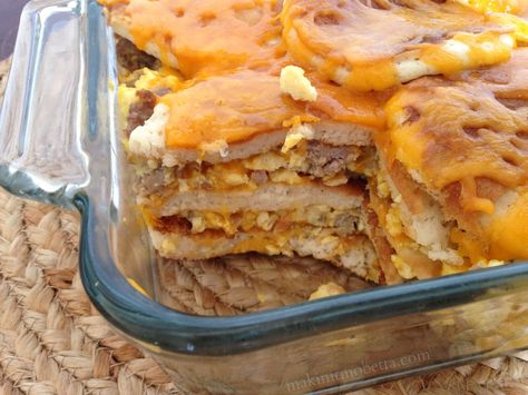 Makin' it Mo' Betta: Copycat Sausage McGriddle Casserole & Krusteaz GIVEAWAY {#ad} Mc Griddle Casserole, Sausage Mcgriddle Casserole, Mcgriddle Breakfast Casserole, Mcgriddle Casserole Recipe, Mcgriddle Casserole, Breakfast Receipts, Sausage Mcgriddle, Summer Breakfasts, Krusteaz Pancake Mix