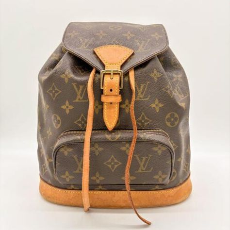 ad eBay - LOUIS VUITTON LV Montsouris MM M51136 Monogram Backpack Daypack Rucksack - Buy Now, click the link (eBay) Monogram Backpack, Accessories Clothing, Front Pocket, Buy Now, Shoe Accessories, Shoes Accessories, Louis Vuitton, Monogram, Backpacks