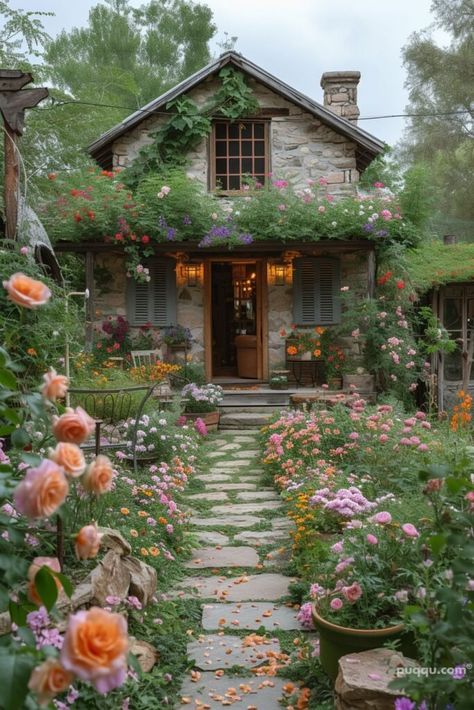 cottagecore-aesthetic-ideas- Cottage Core Garden, Cottagecore Garden, Cottage Aesthetic, Casas Coloniales, Nature Inspired Decor, Cottage Core Aesthetic, Cottagecore Aesthetic, Jolie Photo, Stone House