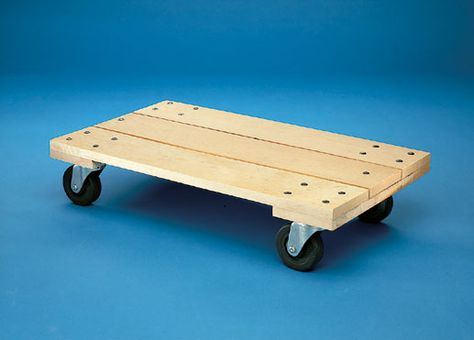 30" x 18" Platform size, comes standard with 4&quot… Diy Furniture Dolly, Furniture Dolly, Wooden Pallet Furniture, Wood Wall Art Diy, Woodworking Projects That Sell, Simple Furniture, Woodworking Bench, Diy Patio Furniture, Wooden Projects