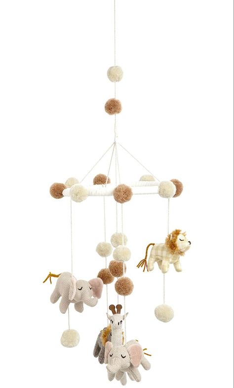 Unisex baby nursery mobile. Safari theme #animals #elephant #lion #safari #nursery Home Décor, Nursery, Baby Nursery, Saks Fifth, Saks Fifth Avenue, New Arrivals, Free Shipping, Home Decor