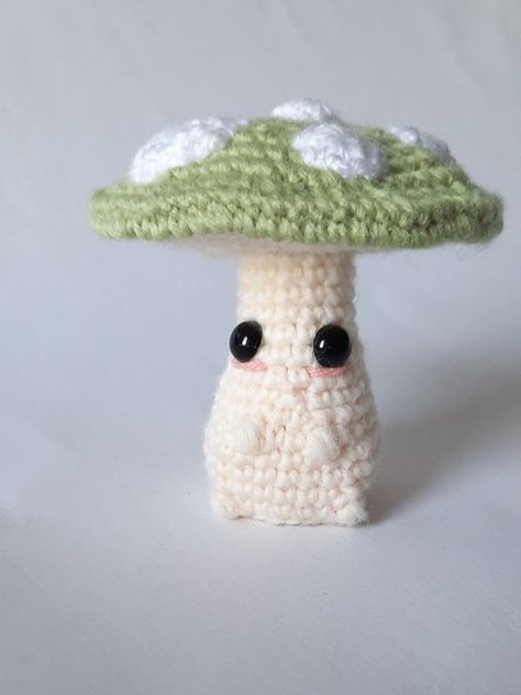 Crochet Mushroom Pattern "Fun Guy" Amigurumi Gnome Crochet Toadstool Pattern Woodland toy stuffed fungi join as you go no sew PDF pattern Crochet toys tutorial #crochettoystutorial #crochet #crochettoy #crochetpattern #crochetpatterns 3.246 Crochet Mushroom People, Crochet Mushroom Pattern Free, Crochet Mushroom Pattern, Crochet Toadstool, Mushroom Patterns, Crochet Mushrooms, Amigurumi Mushroom, Small Crochet Gifts, Cute Mushrooms