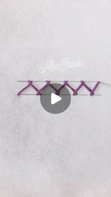 ABI Stitch on Instagram: "Herringbone Stitch | Embroidery Stitch Tutorial For Beginners #embroidery #handembroidery   Do you like this Stitch?" Herringbone Stitch Embroidery, Herringbone Stitch Tutorial, Beginners Embroidery, Herringbone Stitch, Embroidery Stitch, Stitch Tutorial, Embroidery Stitches Tutorial, July 31, Stitch Embroidery