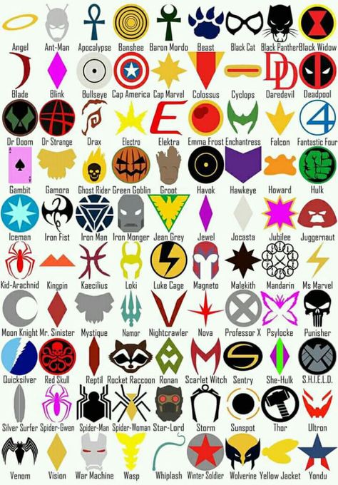 More memes, funny videos and pics at 9GAG   Love Marvel? Check out our Sortable Avengers Fanfiction Rec List - https://fanfictionrecommendations.com/avengers-marvel-cinematic-universe/ Superhero Symbols, Avengers Symbols, Logo Marvel, Karakter Marvel, Marvel Tattoos, Marvel Logo, Marvel Drawings, Pahlawan Marvel, Avengers Wallpaper